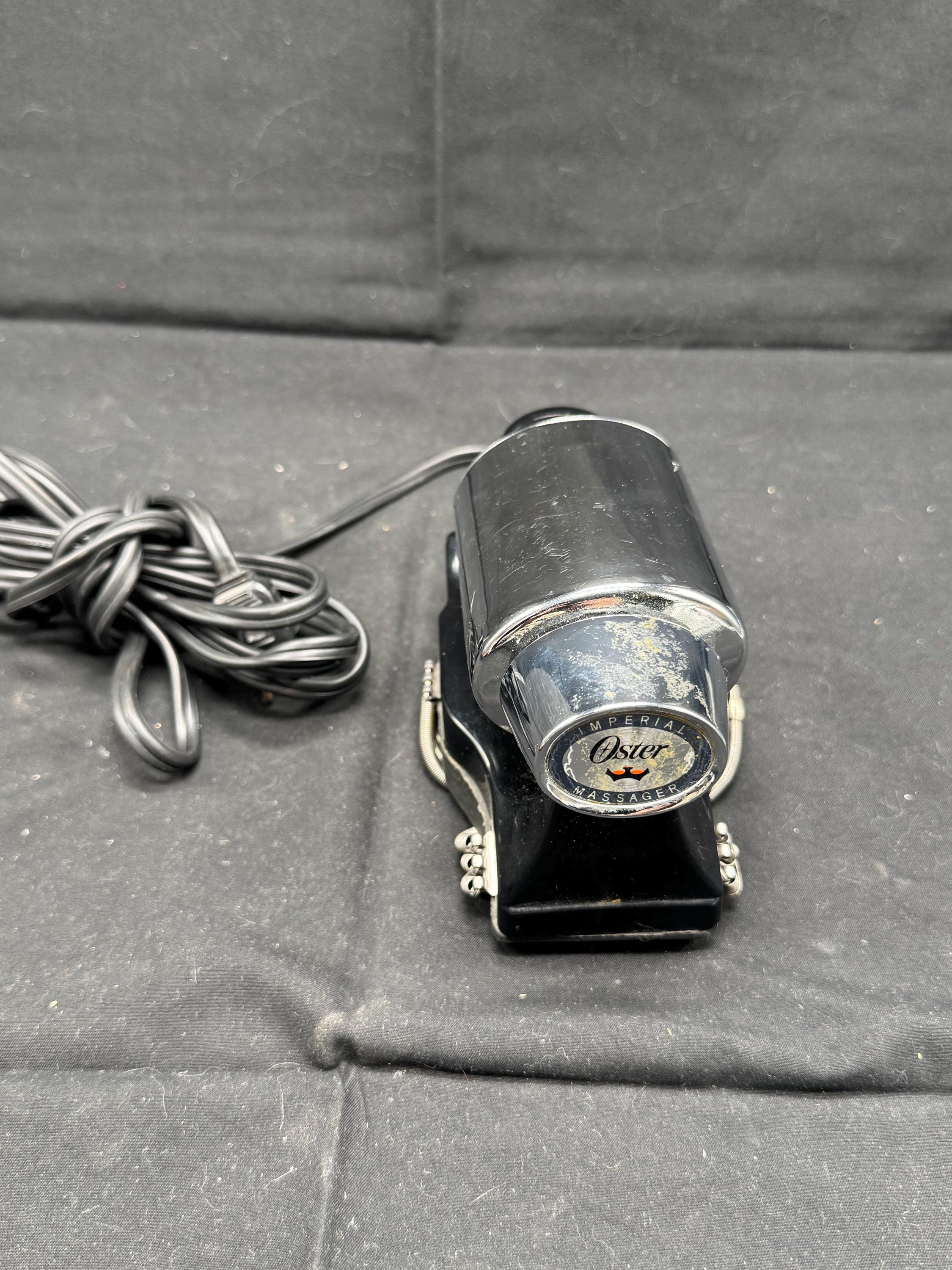 Vintage Oster Imperial Massager 2 Speed Vibrating Chrome Corded USA Tested  - Etsy