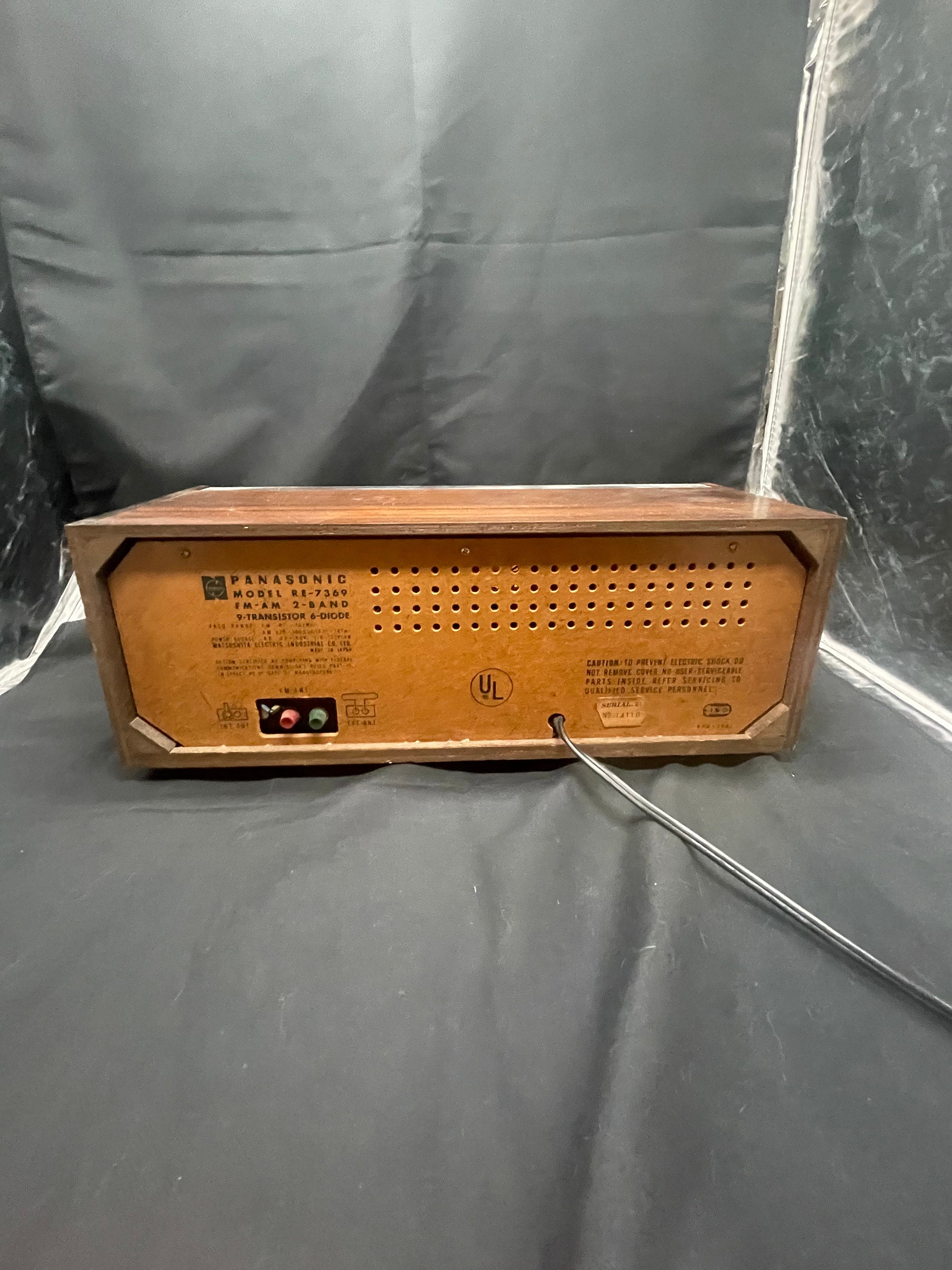 パナソニック テーブルトップ ソリッドステート モデル RE-7369 AM/FM