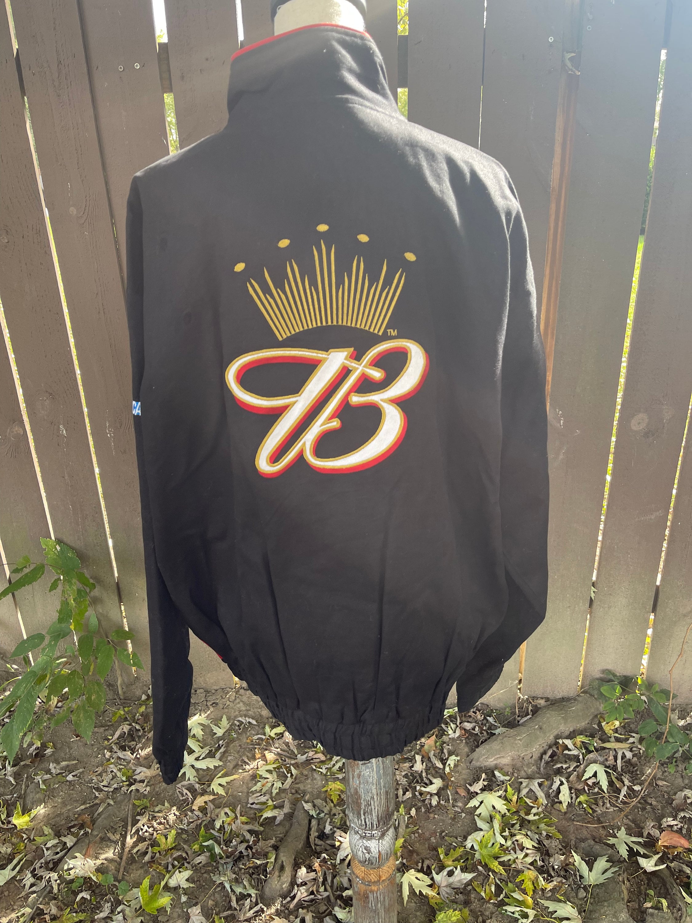 Veste Bombardier Chase Authentics Nascar Budweiser Dale Earnhardt Jr - Homme XL