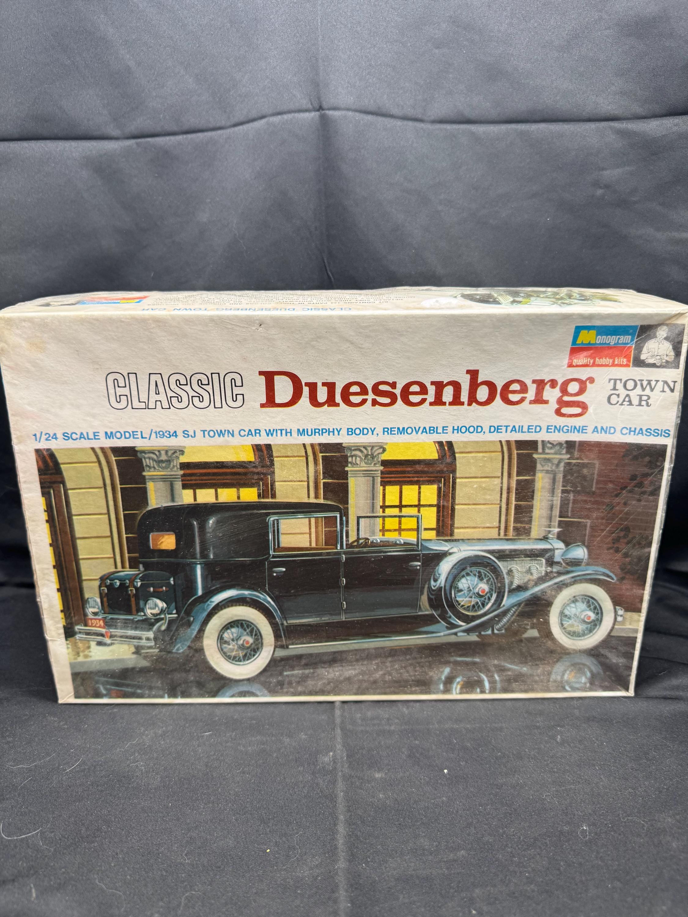 Maquette DUESENBERG TOWN CAR 1/24° MONOGRAM - FR