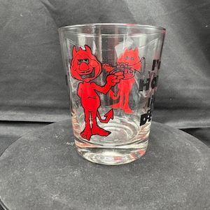 RZADKIE! Vintage 1976 C.M. Paula Co. "I''m A Horny Little Devil" Nowość Szkło