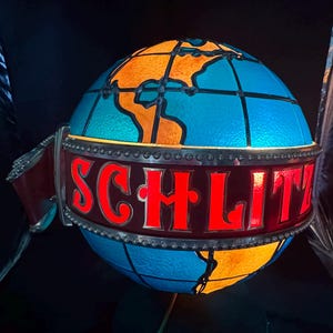 Schlitz ネオンサイン Schlitz Globe – Neon Williams