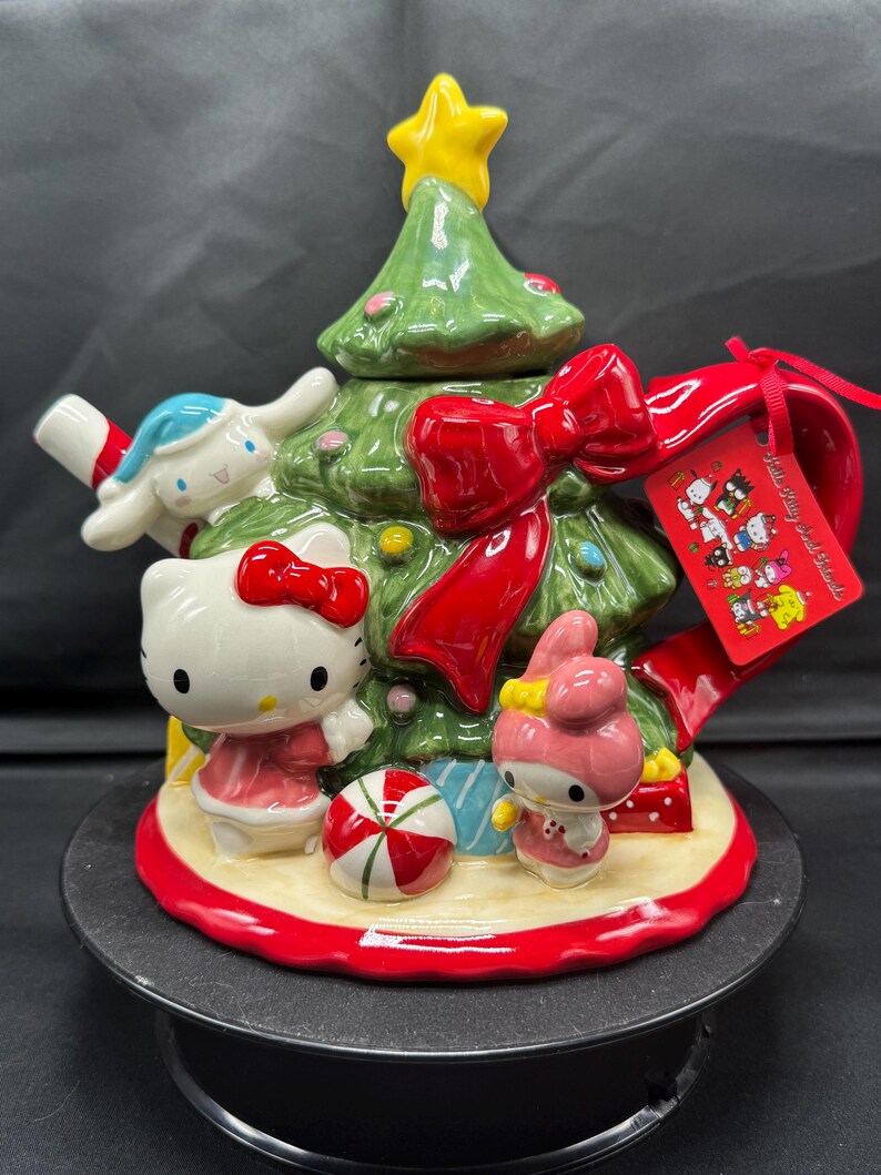Blue Sky Clayworks Hello Kitty and Friends Teapot