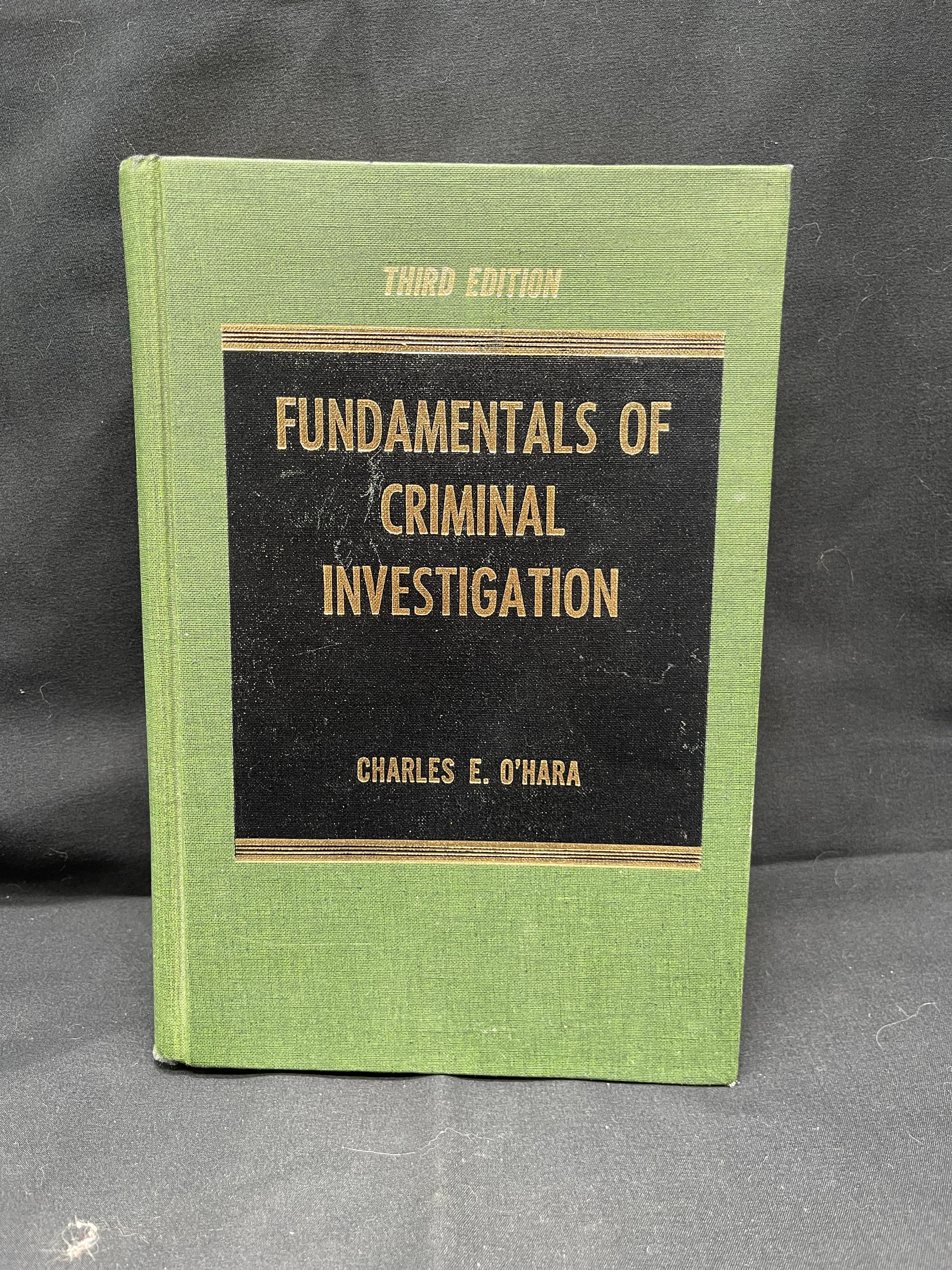 E PLATT LYNES 1931-1955 ハードカバー 1980 ヴィンテージ 犯罪捜査の基礎 (第 3 版、第 2 刷) ハードカバー 1974