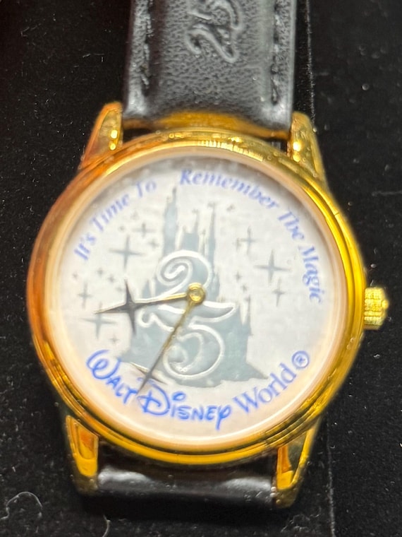 Disney 25th Anniversary Vintage Watch NEW Vintage Walt Disney World 25th Anniversary Watch - Etsy main image 2