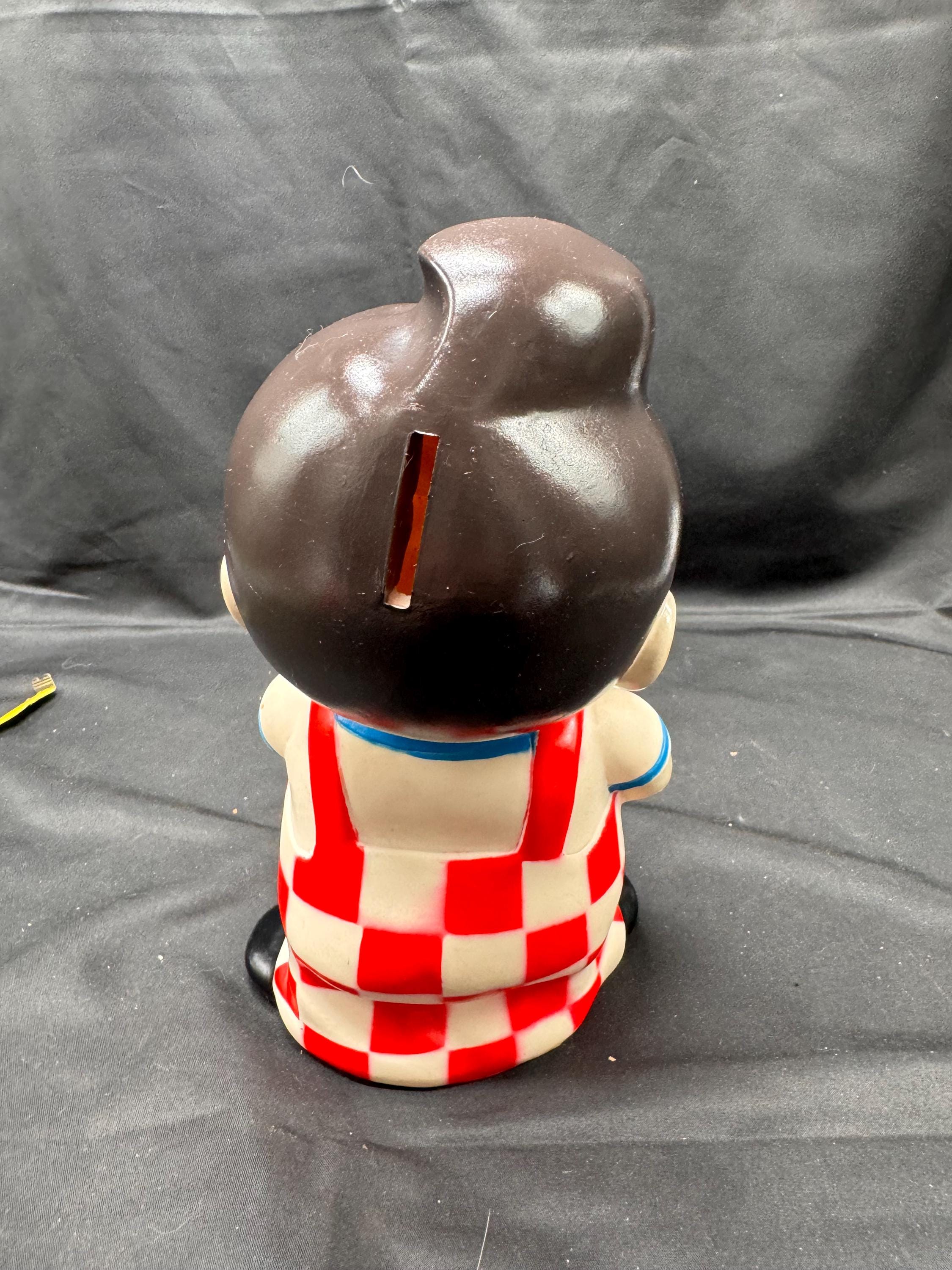 Vintage Big Boy Rubber Coin Bank - Etsy