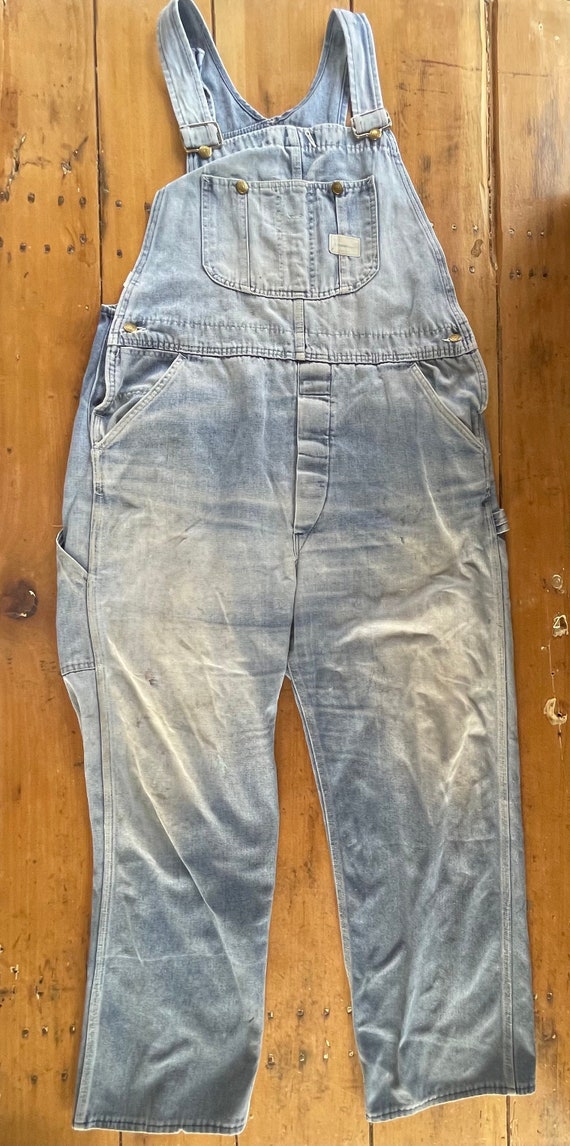 【専用】VINTAGE SEARS DENIM COVER ALL Vintage Sears Tradewear Union Made Blue Denim Overalls - Etsy