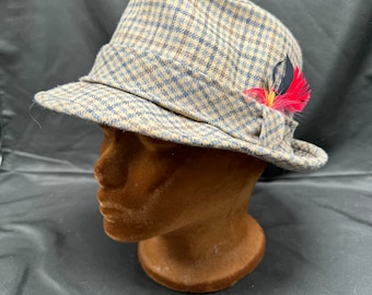 Pendleton wool felt Fedora hat size 6 7/8 AB210-71010 Vintage BLACK PENDLETON #AB 210-71010 WOOL FEDORA MEN main image 4