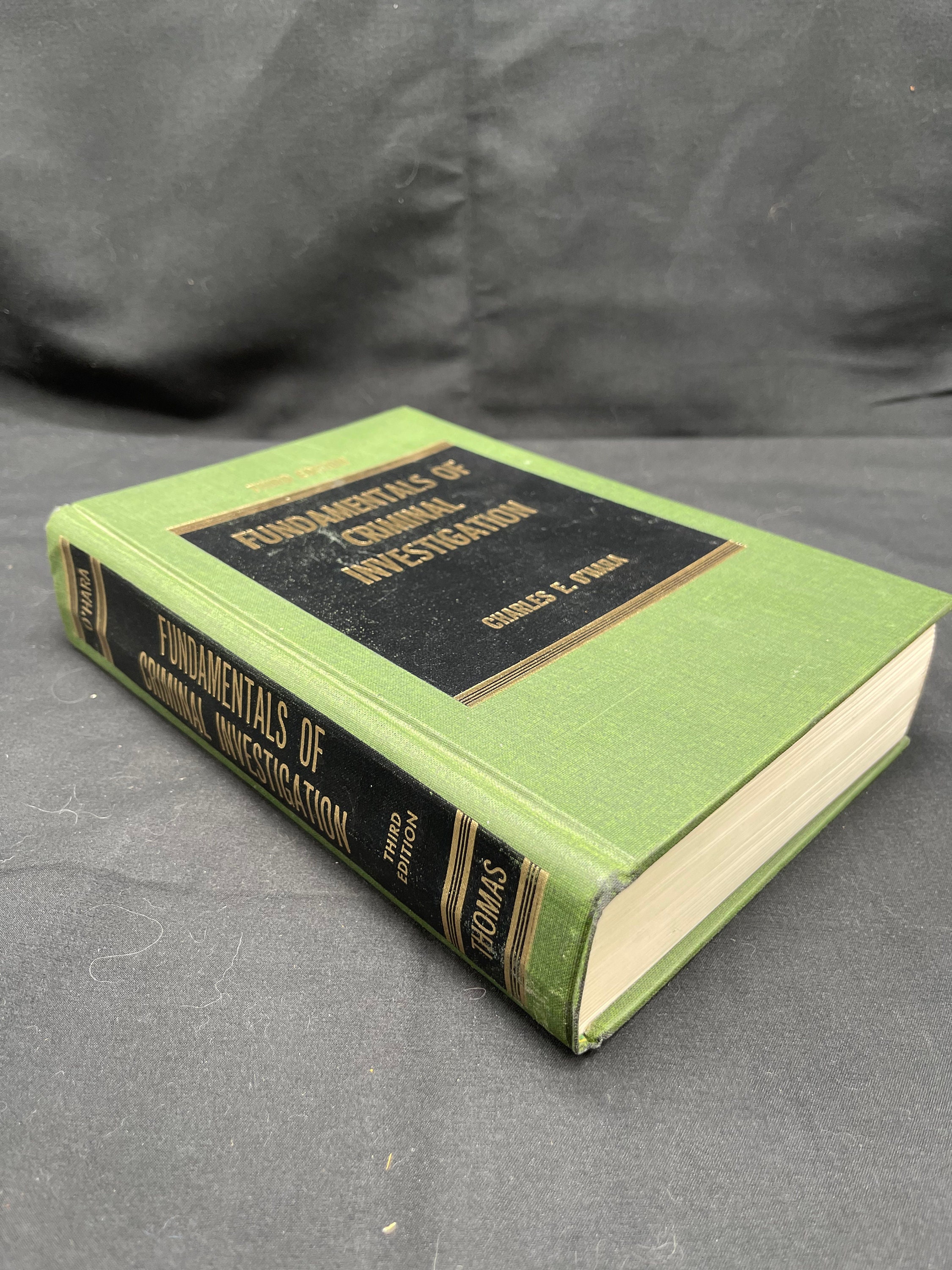 E PLATT LYNES 1931-1955 ハードカバー 1980 ヴィンテージ 犯罪捜査の基礎 (第 3 版、第 2 刷) ハードカバー 1974