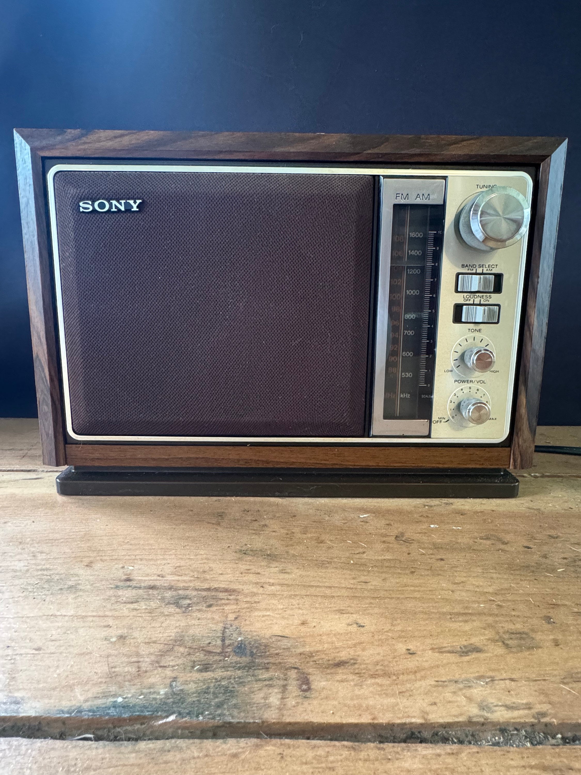 アンティーク家電　1973年発売　SONY ICF-4250 Yahoo!オークション -「sony icf-4250」の落札相場・落札価格
