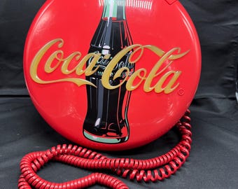 Coca-cola Landline Telephone, Vintage, Telephone, Novelty