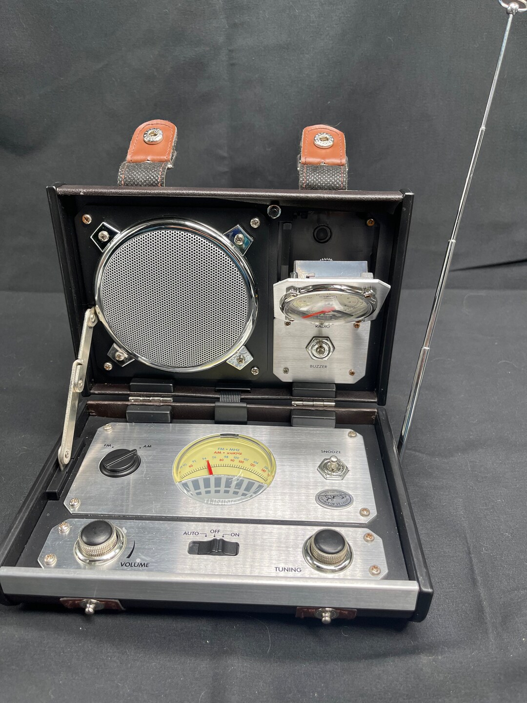 Vintage Spirit of St Louis Travel Series Radio Alarm Clock Etsy