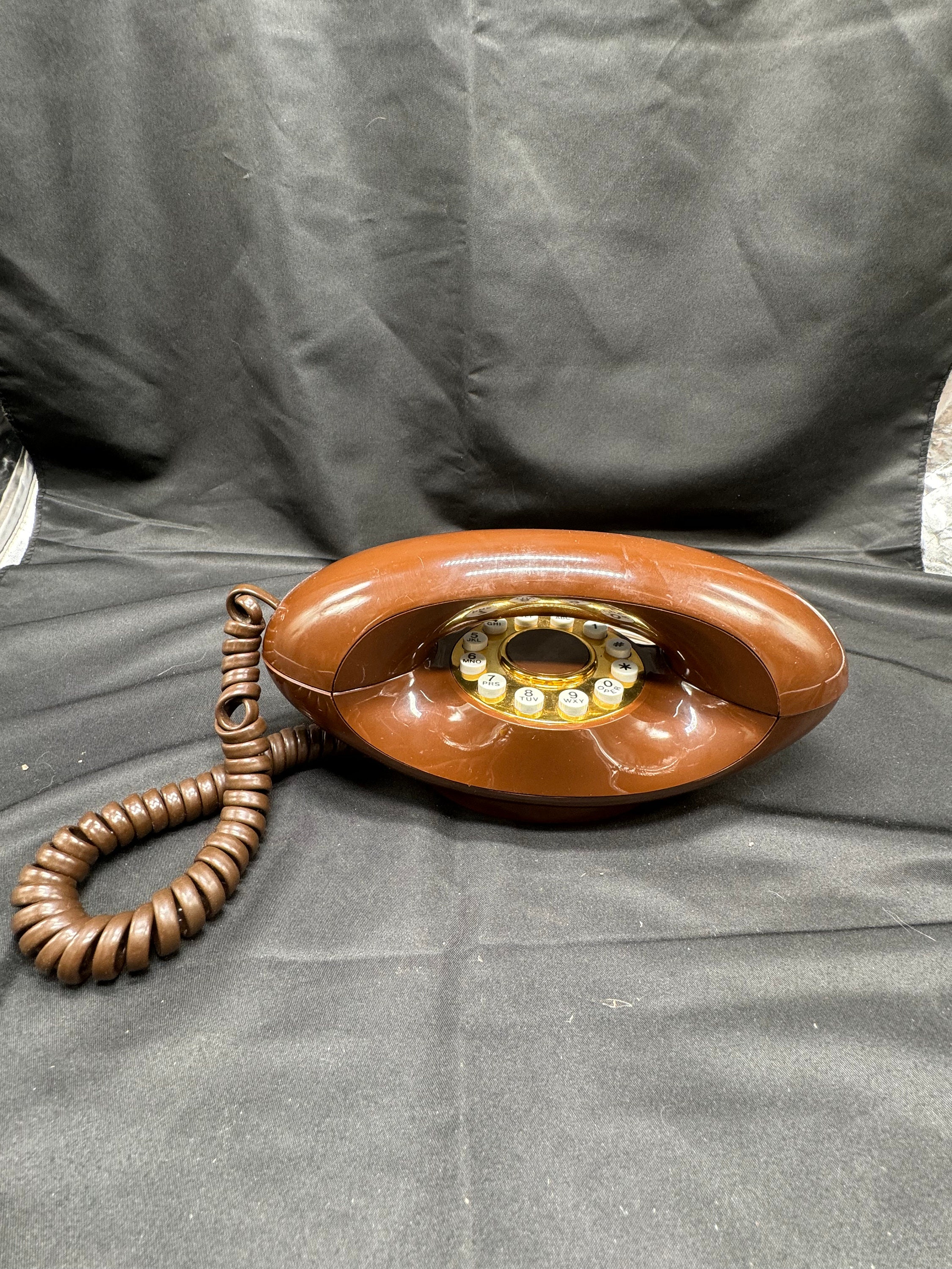 Vintage ATC Genie Phone American Telecommunication Corp Mod Push