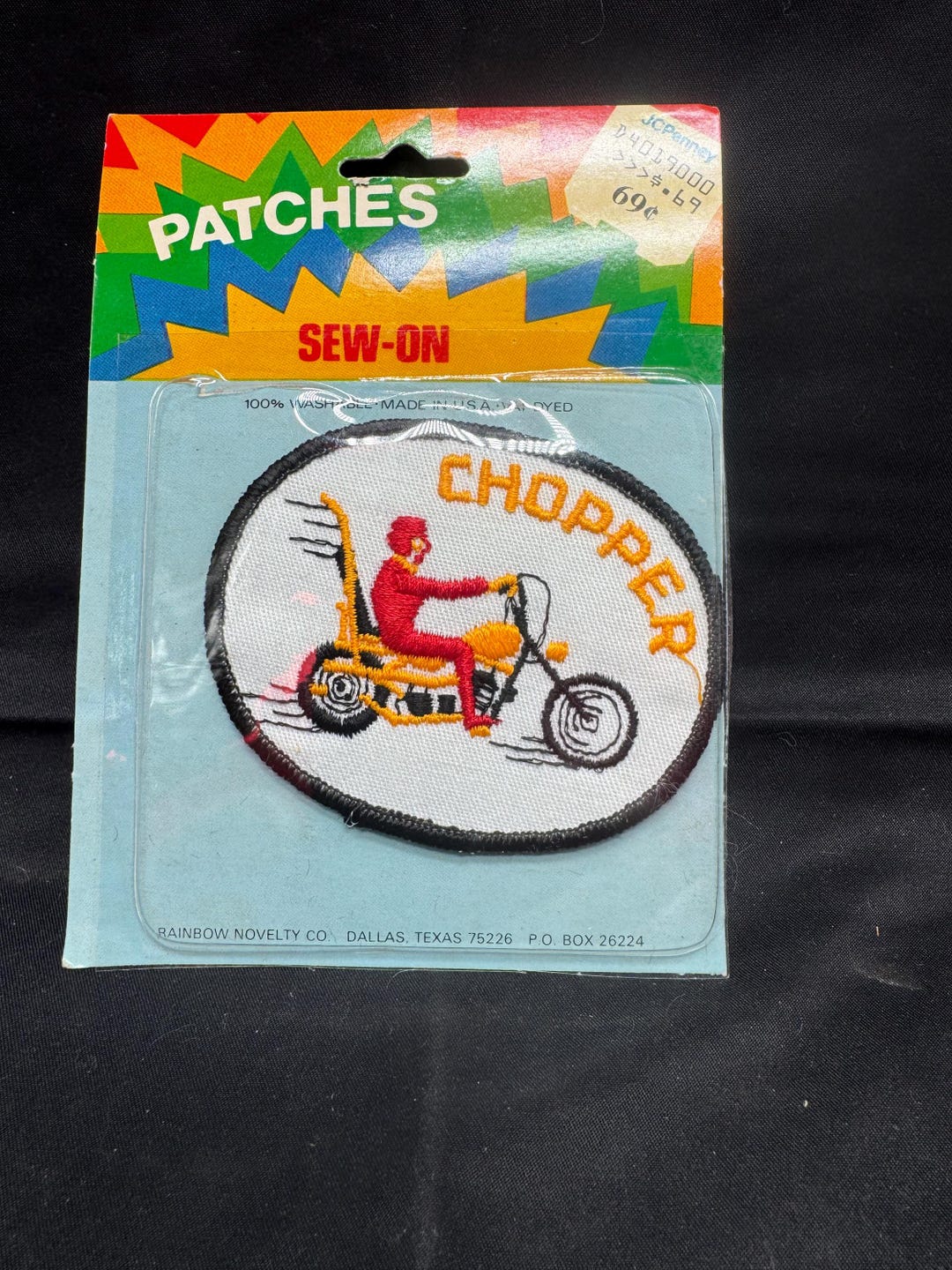 Vintage 1970's Jcpenney Sew-on 