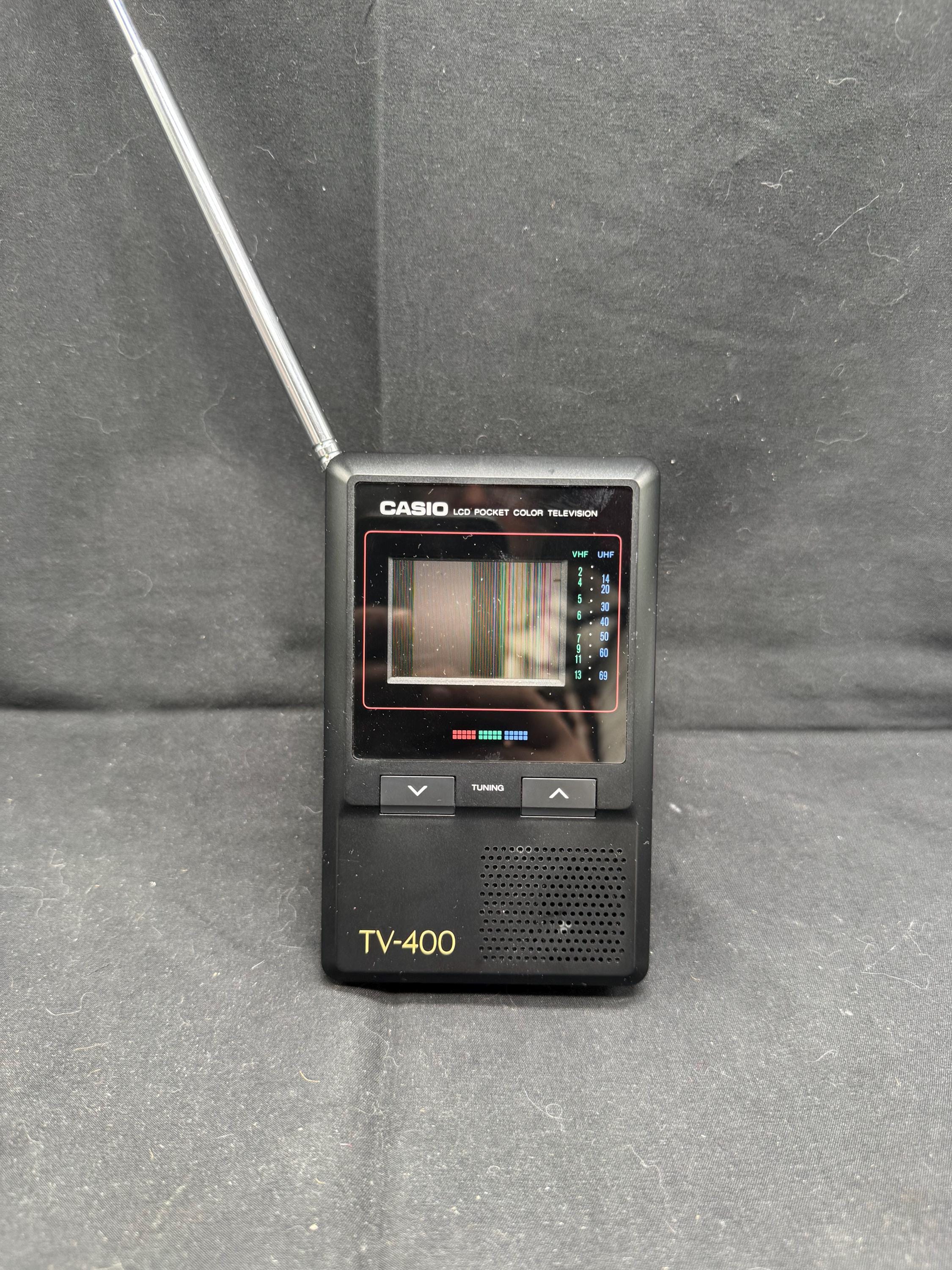 カシオ CASIO ポケットカラーテレビ(アナログ) ポケット液晶カラーテレビ CASIO TV-470 - メルカリ