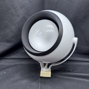 Vintage 70s Space Age Eyeball Lamp Wired for Track Lighting