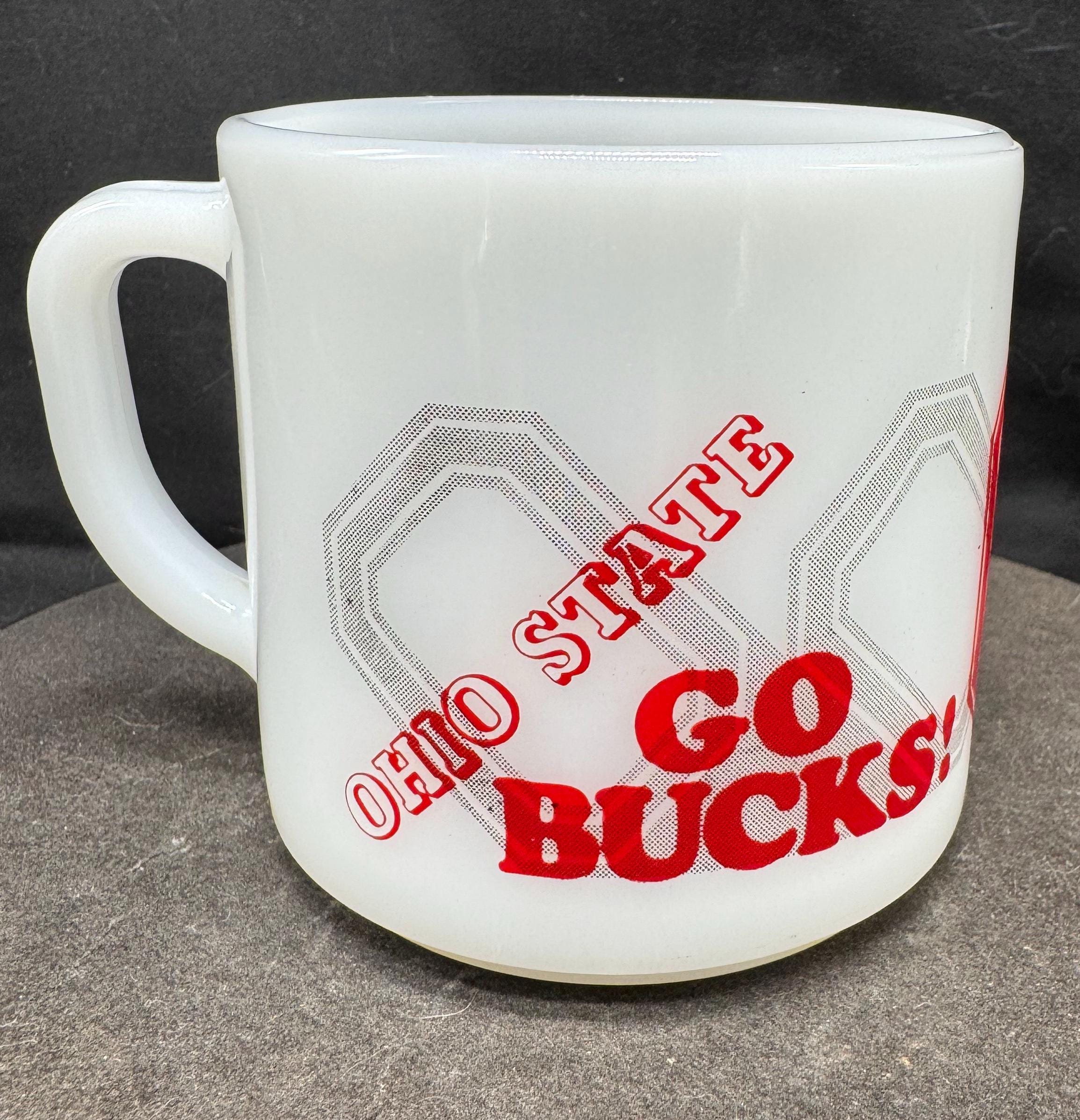 12 Oz Milk Glass Mug - Etsy