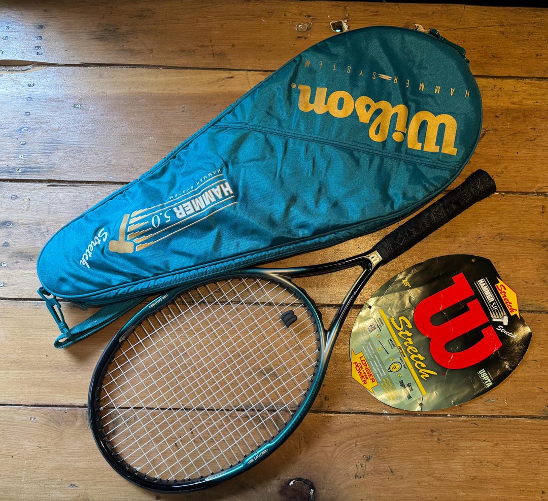 Wilson Hammer 5.0 Stretch Tennis Racquet With Bag 28