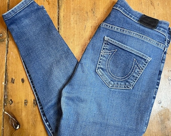 True Religion Halle High Rise Super  Skinny Jeans size 27