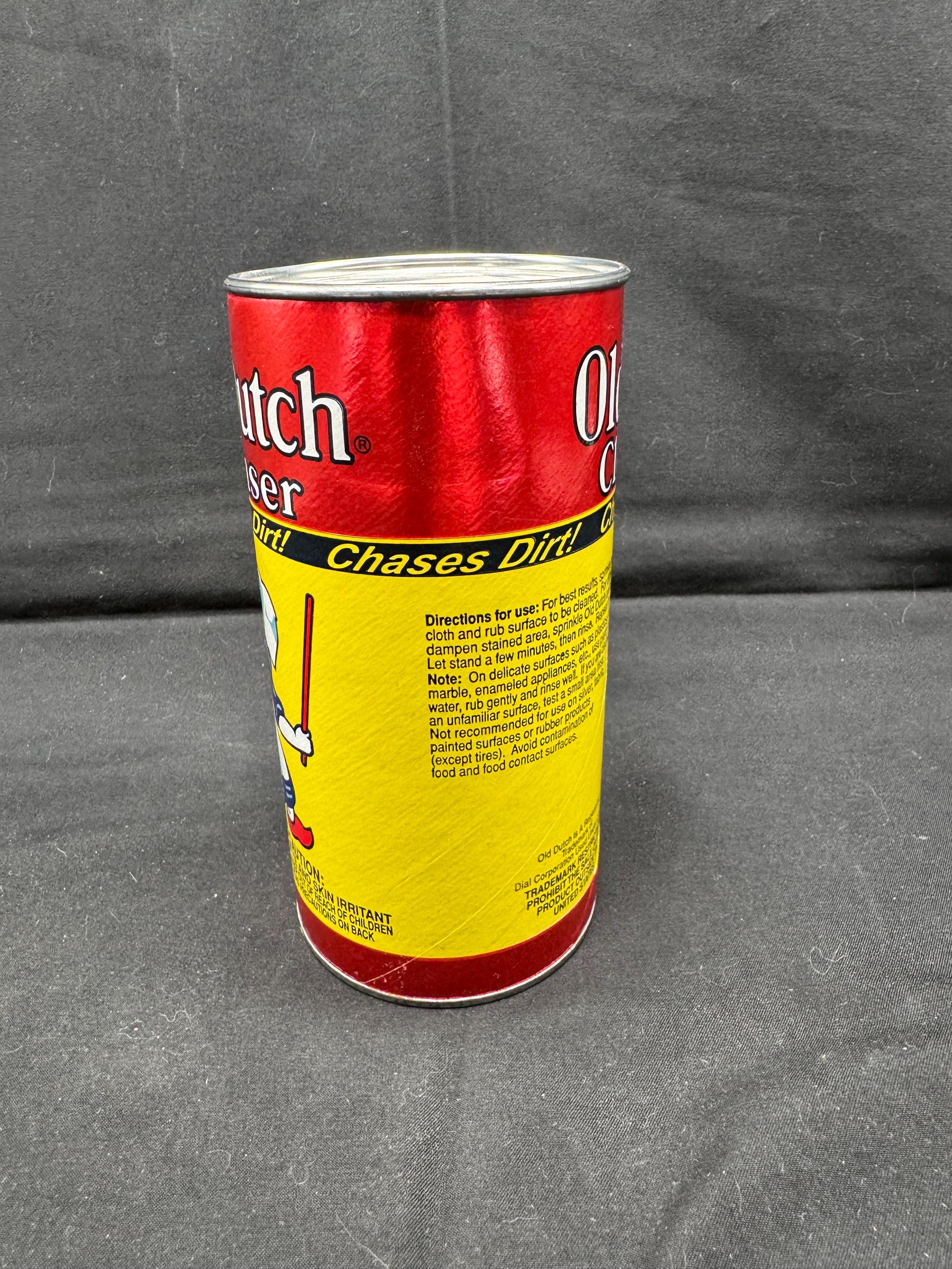 Vintage Old Dutch Powdered Cleanser 14 Oz. Unopened Can Made USA