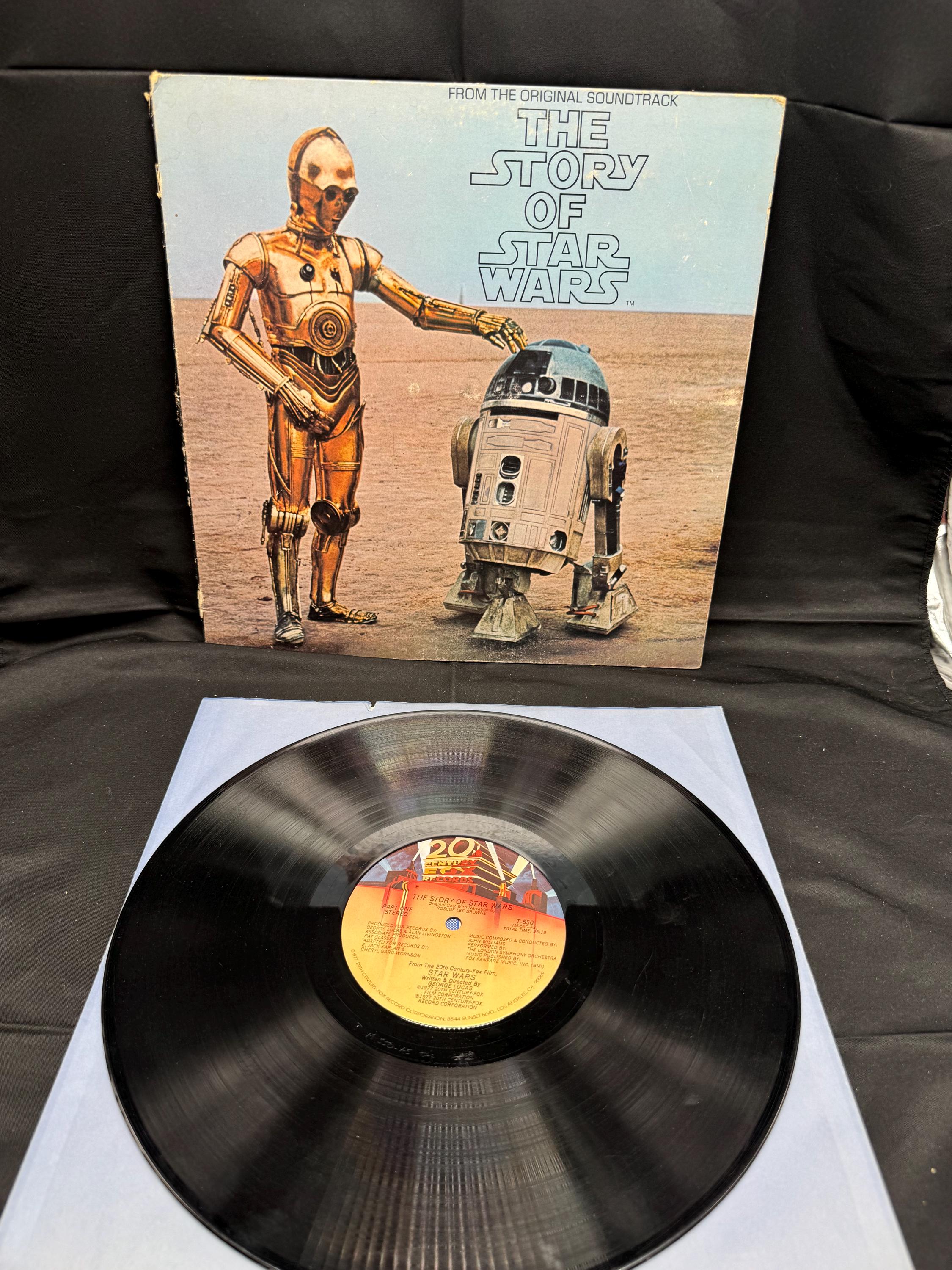 THE STORY OF STAR WARS LP レコード Amazon.com: THE STORY OF STAR WARS: CDs & Vinyl