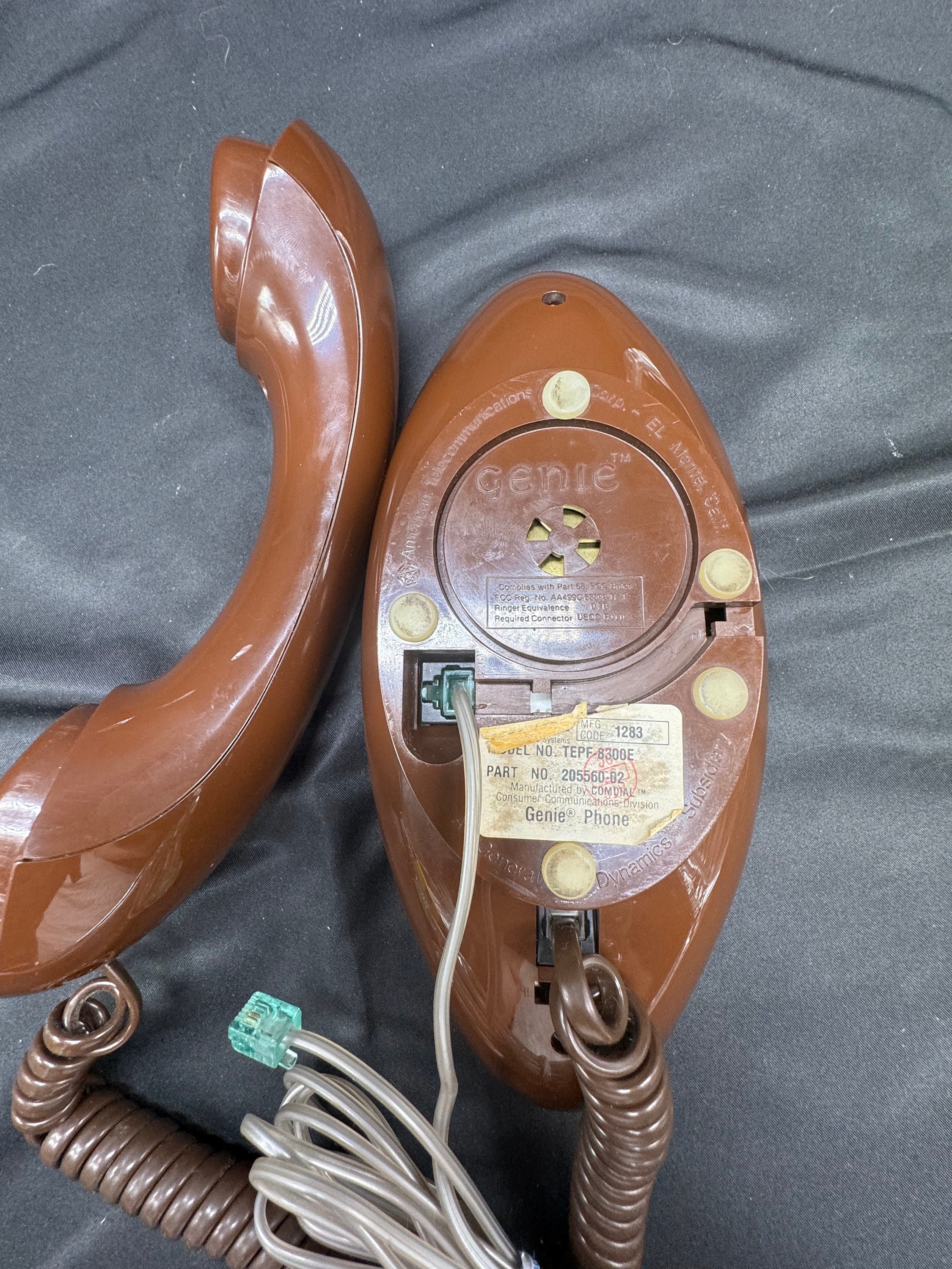 Vintage ATC Genie Phone American Telecommunication Corp Mod Push
