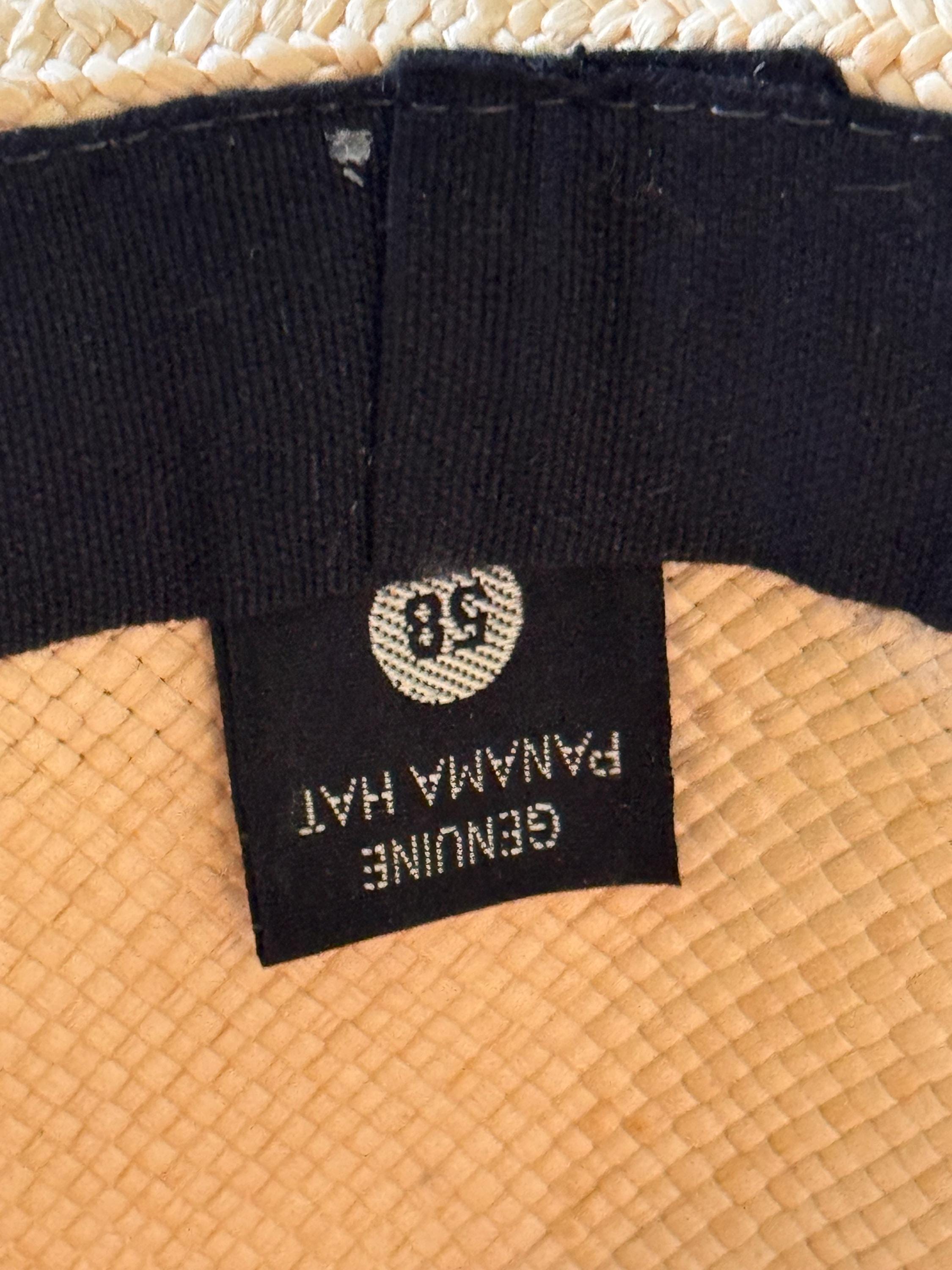 Vintage Genuine Panama Fedora Hat Size (58cm) - Etsy