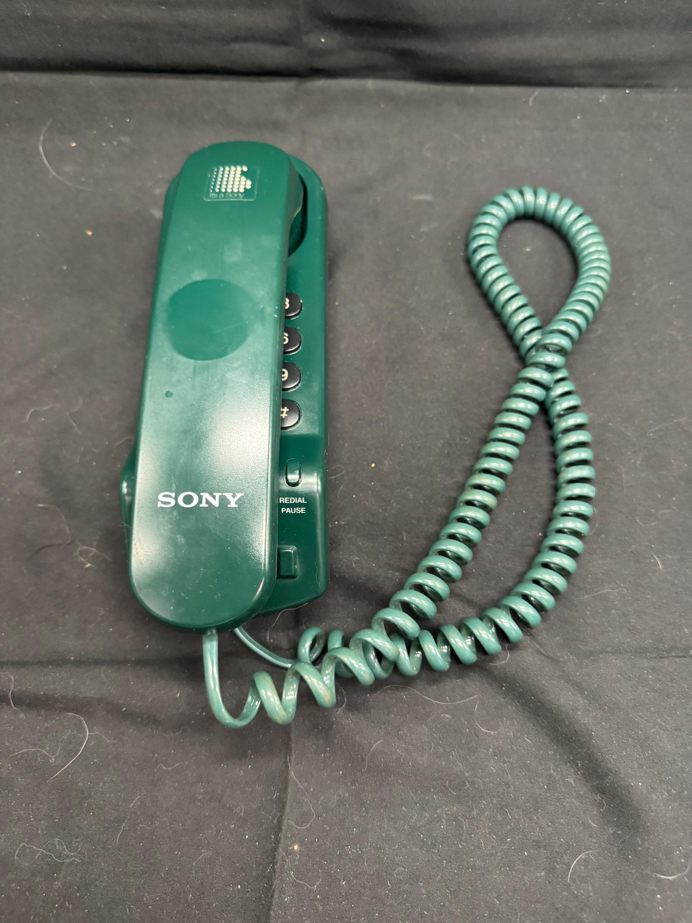 Vintage Green Sony IT-B3 Wall Trimline Corded Telephone Works - Etsy