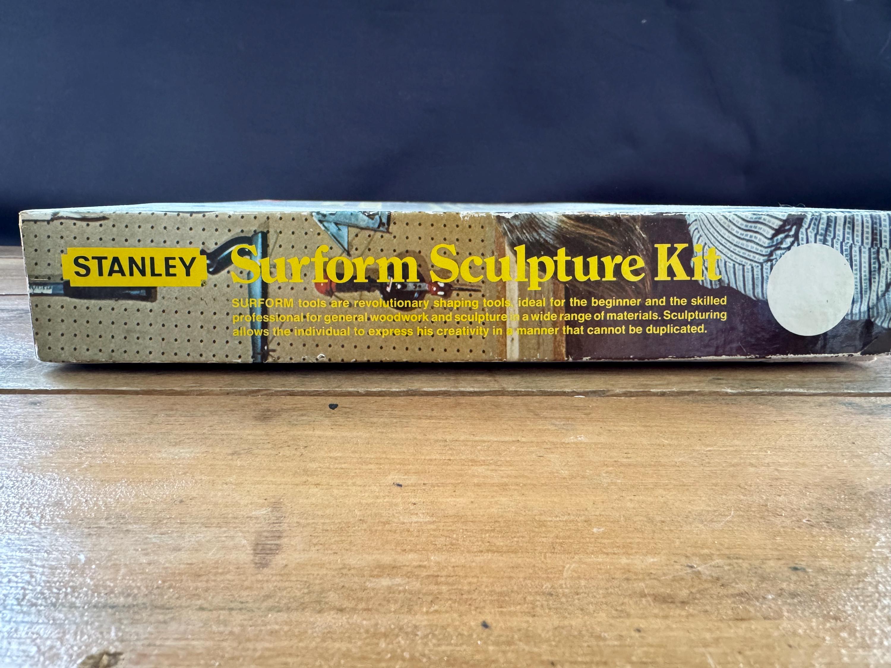 Vintage Stanley Surform Wood Carving Tools for Sculpting