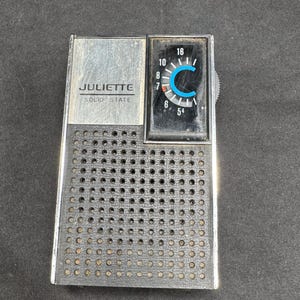 Stare radio tranzystorowe AM Juliette APR-256F, działające!