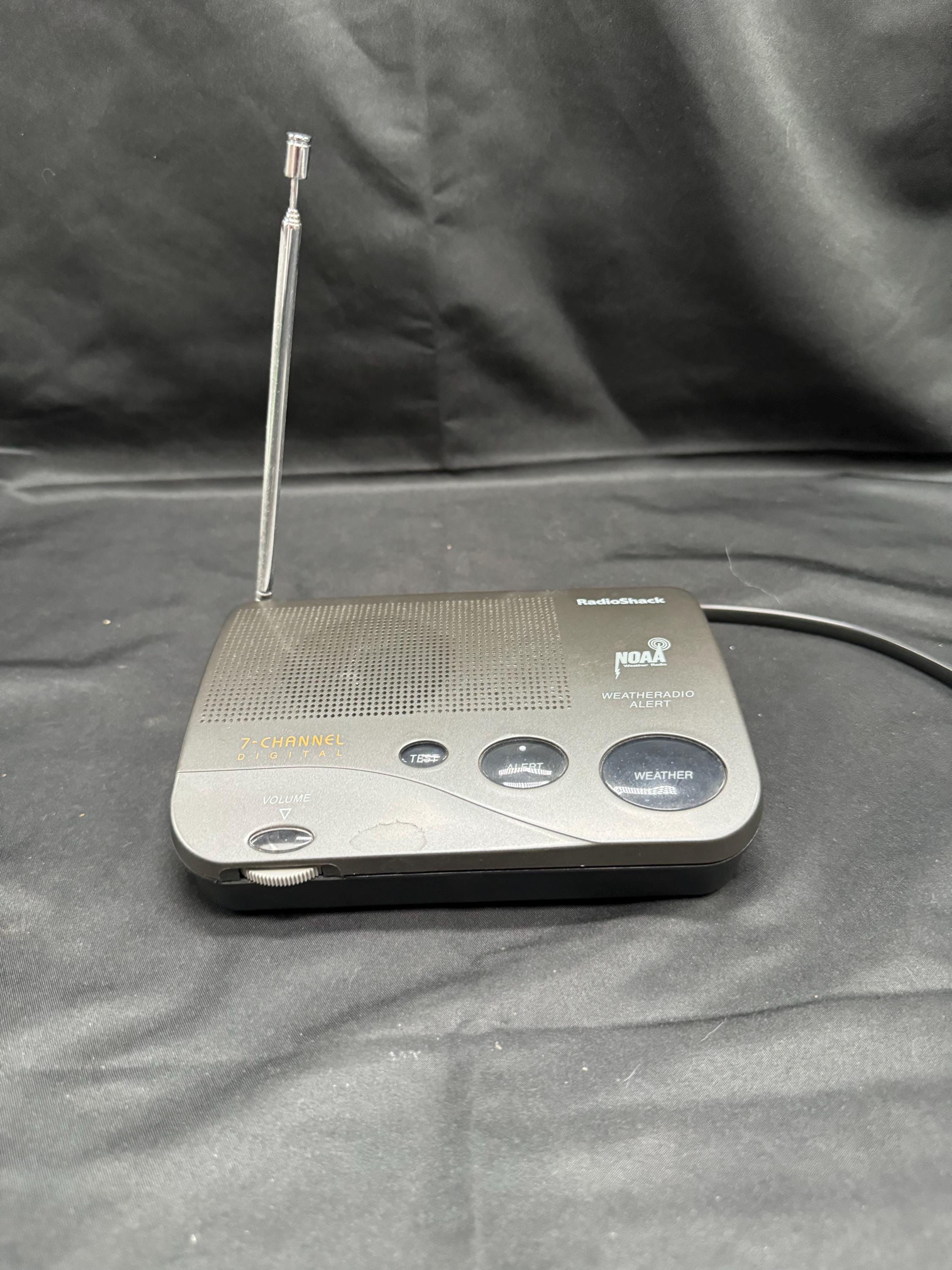 Radio Shack 12-247B Alerte radio météo 7 canaux NOAA numérique - Fonctionne bien
