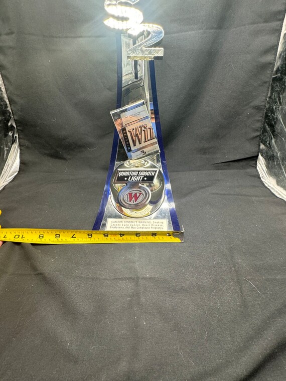 winston s2 cigarettes Vintage Winston Cigarettes S2 Spinner Pack Store Display Piece 13