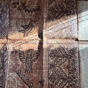 Vintage tapa cloth - Etsy 日本