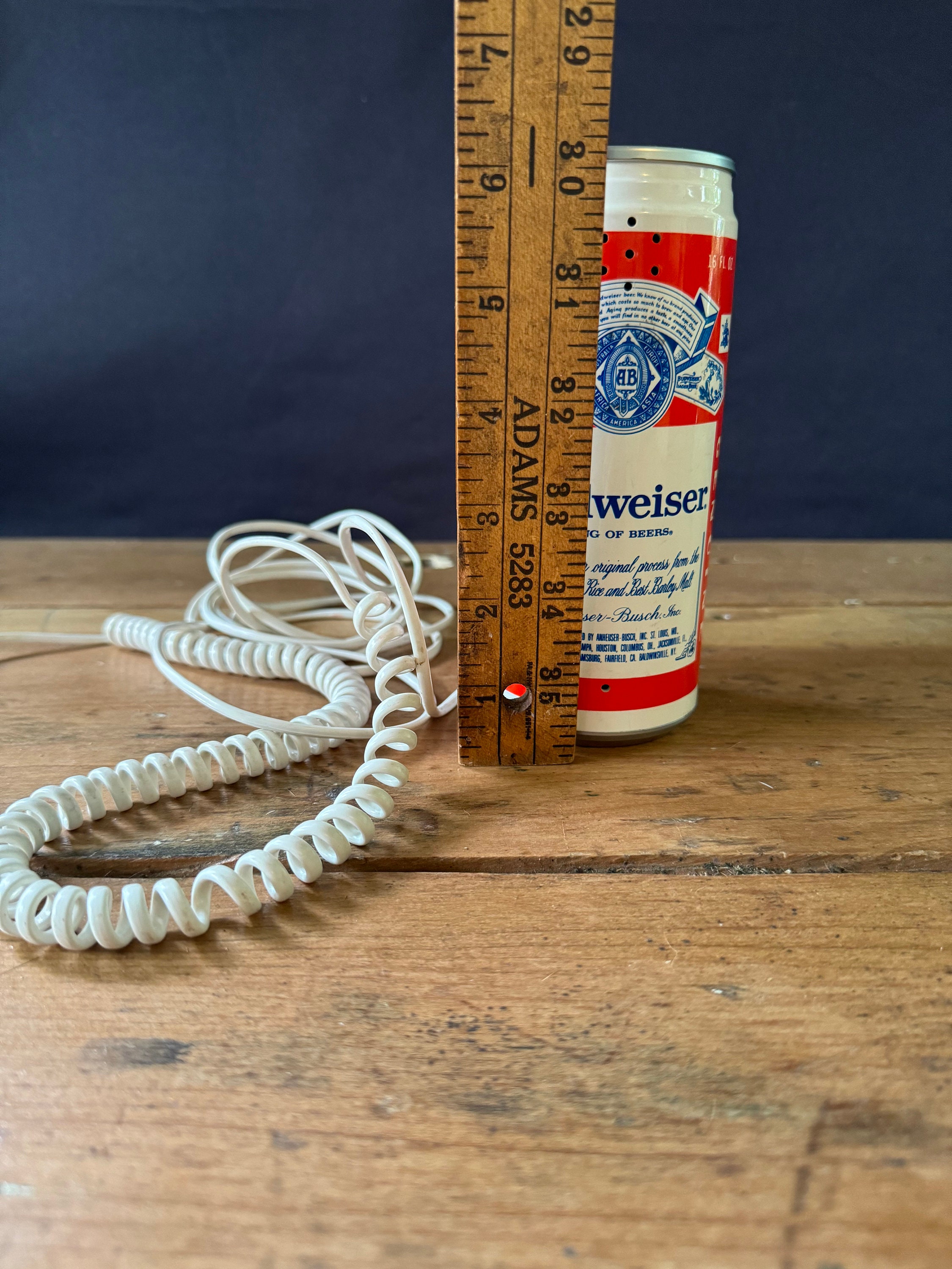Vintage 1980's Budweiser Can Telephone ~ Working - Etsy