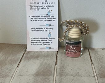 Hanging Car Diffuser - Pink Sands