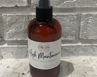 Wool Ball Spray 8 oz - High Maintenance