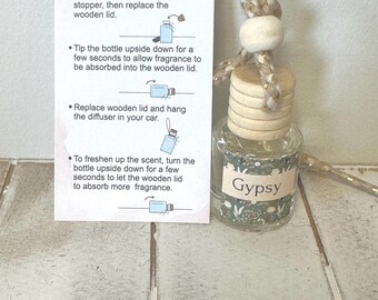 Hanging Car Diffuser - Gypsy
