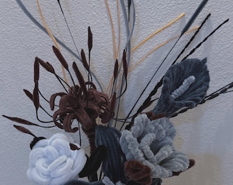 Pipe Cleaner crafts Flower Bouquet Artificial Flowers
