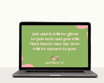 Matthew 7:7 Desktop Wallpaper | Desktop Download