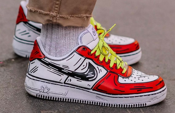 Custom Cartoon Style Hand Painted Shoes - Etsy Custom Cartoon Style Hand Painted Shoes - Etsy