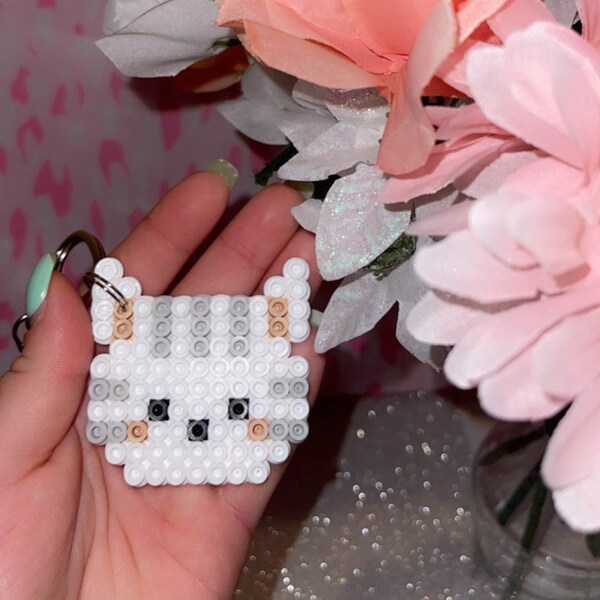 Perler Bead Cat Etsy