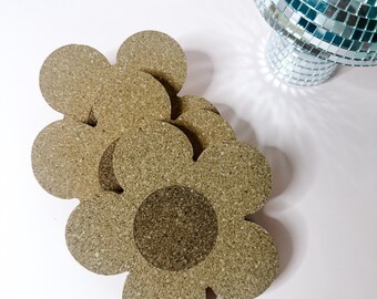 Posavasos de corcho Daisy