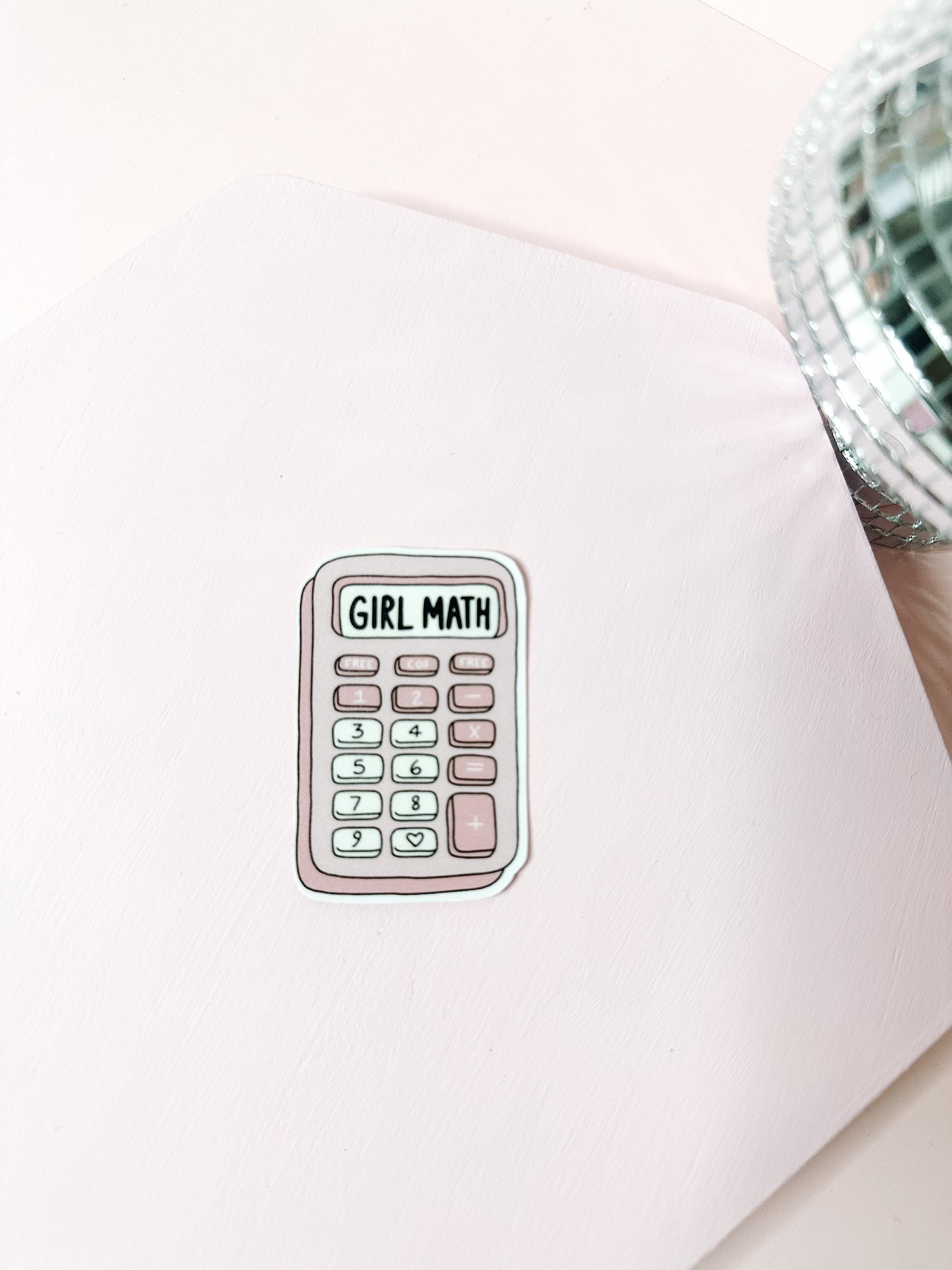 Girl Math - Etsy