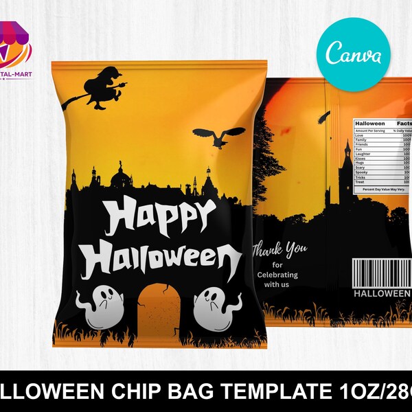 Chip Bag Barcode Etsy