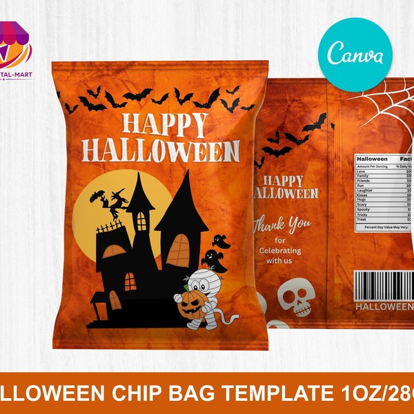 Chip Bag Barcode Etsy