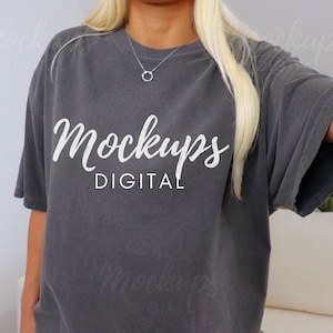 Comfort Colors 1717 Mockup, Comfort Colors Mockup Pepper, Comfort Colors 1717 Mockup Pepper, Gildan Mockup, C1717 Pepper Mockup, Fall Mockup