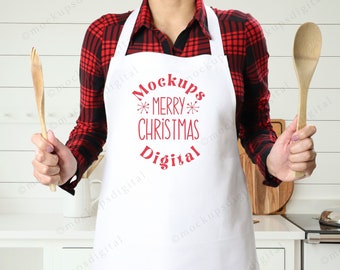 Aop Fartuch Ogólny Makieta Marki Makieta Printify Makieta Cyfrowa Makieta Spiżarni Makieta Kuchenna Makieta Kuchenna Pusty Fartuch Makieta Domku Wiejskiego