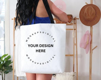 Aop Tote Bag Mockup White Printify Mockup Aop Tote Bag Mockup All Over Print Tote Bag Tote Bag Size Mockup Mock Up Bag Black Handle Tote Bag