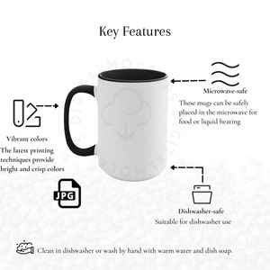 Accent Mug Size Chart-cup Size Chart-mug Mockup-11oz-15oz-mug - Etsy