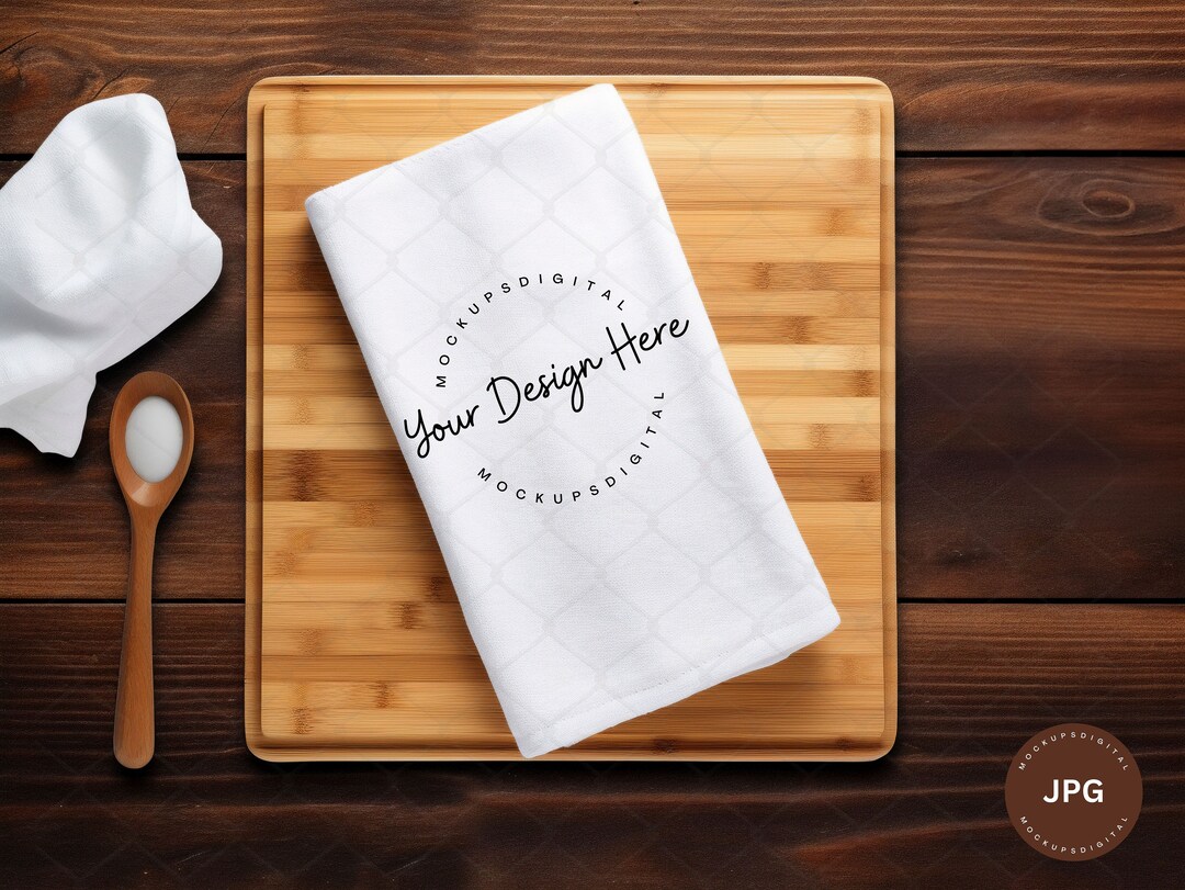 Kitchen Towel Mockup Tea Towel Mockup Hand Towel Mockup Kitchen Mockup